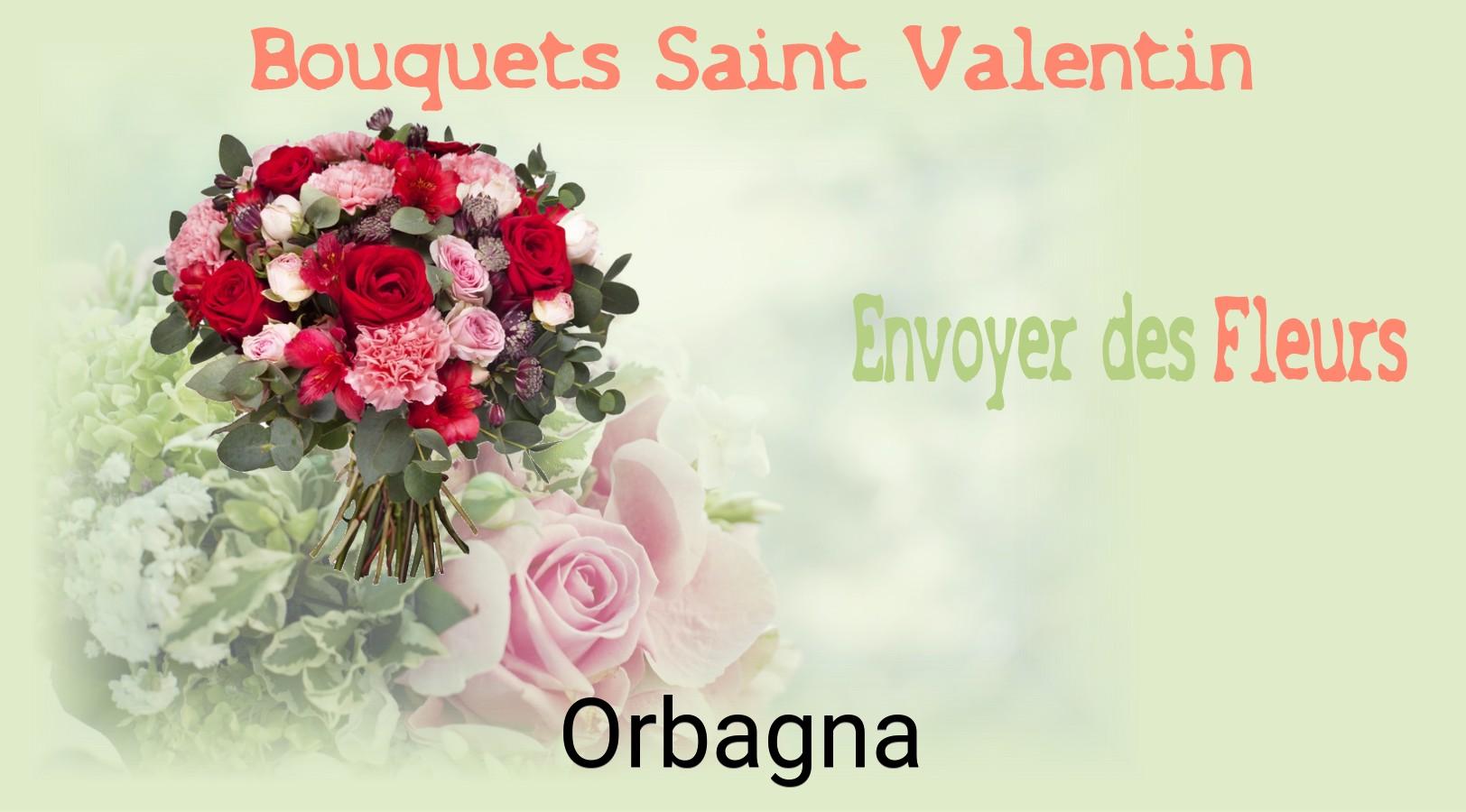 Roses de Saint-Valentin livrées à Orbagna